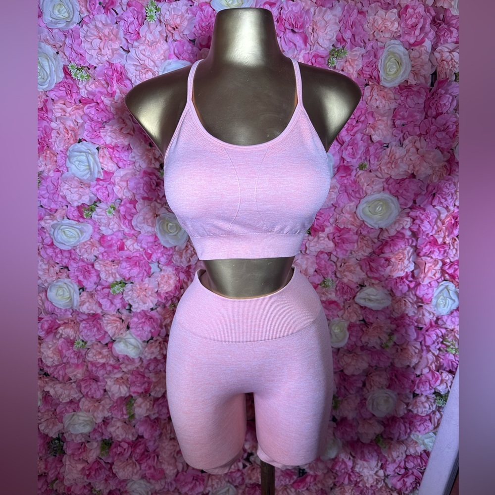 Peach Women's Workout Set